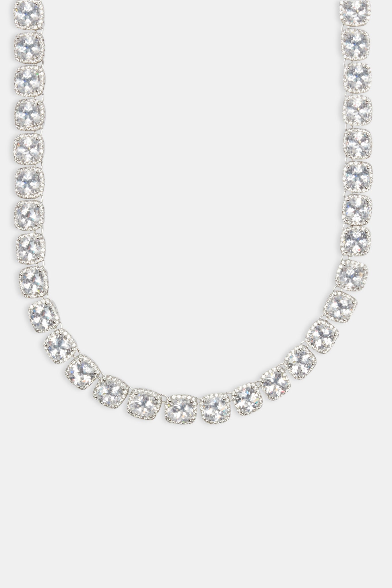 Iced Square Cluster Kette
